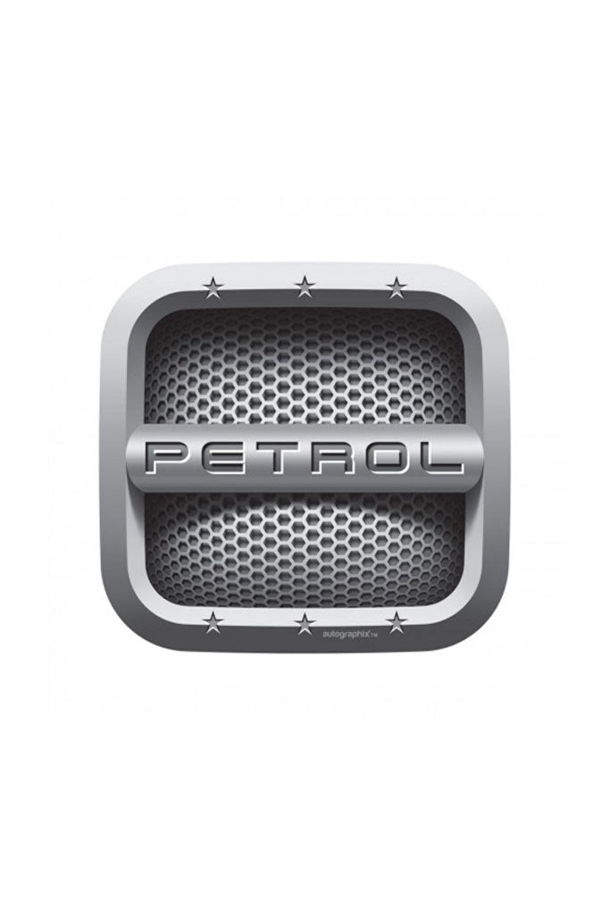 Petrol Sticker for Car fuel Lid Red Black